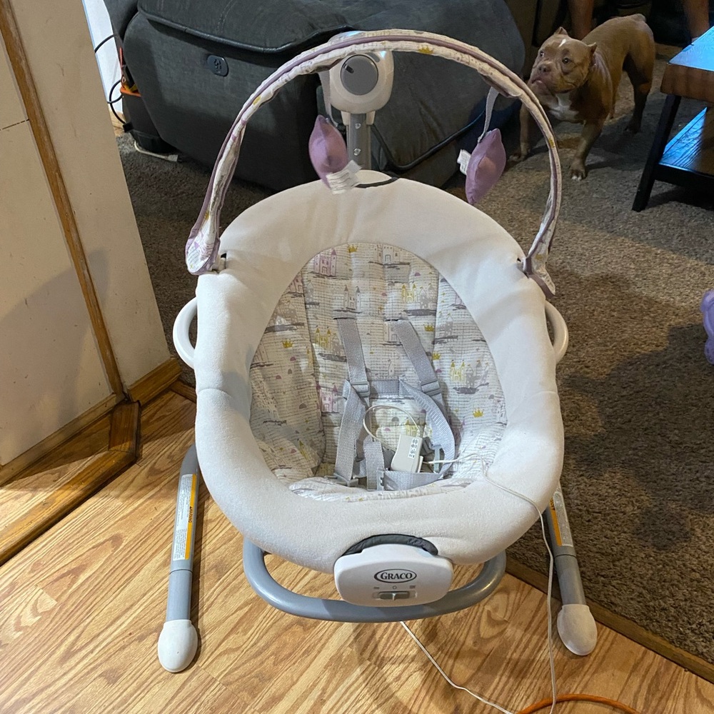 Graco Soothe nSway Baby Swing with Portable Rocker
